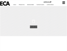 Tablet Screenshot of ecaguatemala.com